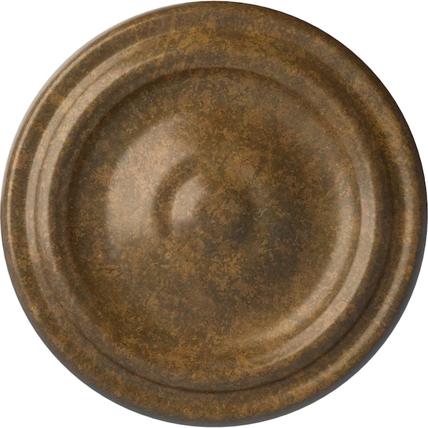 Ekena Millwork Maria Ceiling Medallion (Fits Canopies up to 1 3/4"), Hand-Painted Rubbed Bronze, 9 5/8"OD x 1 1/8"P CM09MARZS - main